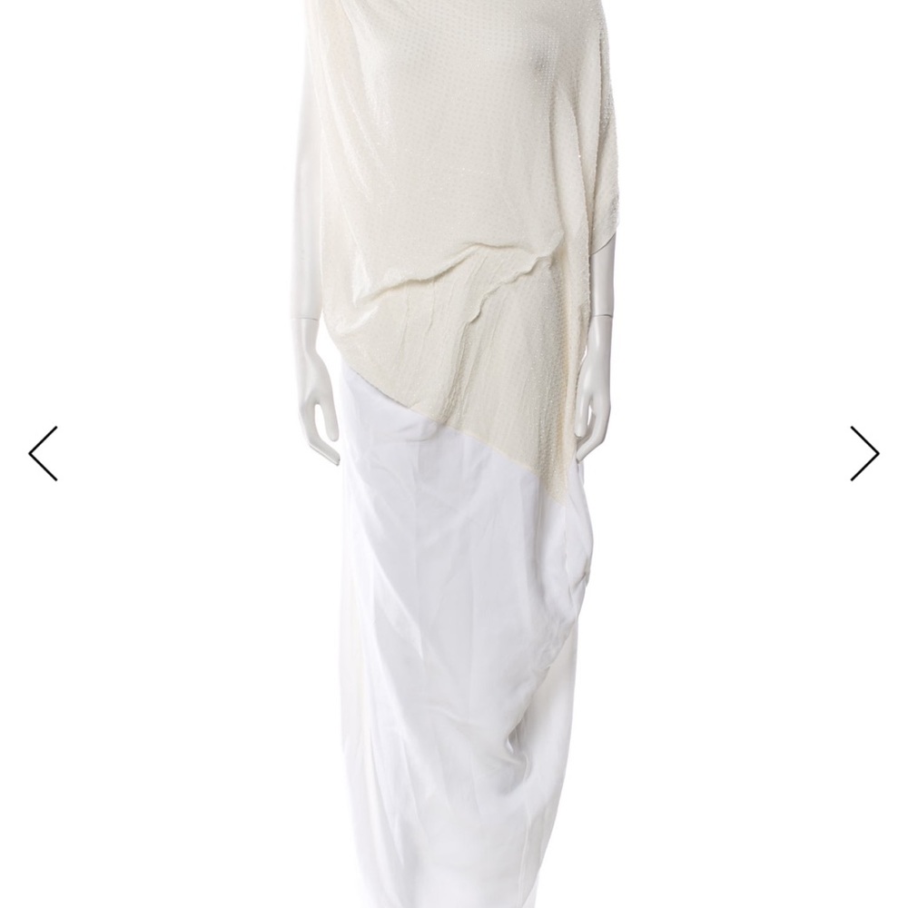 SOS I AM looking for this Ferragamo Cream and White Dress
